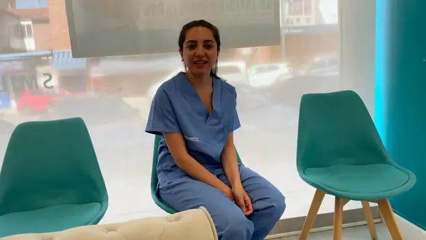 Un participant face caméra à la fin de la formation